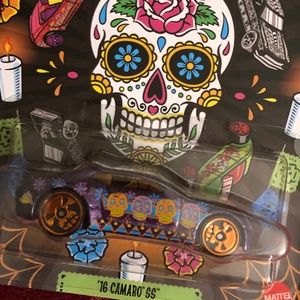 Day of the Dead Hot Wheels 2023 Dia de Los Muertos 16 Camaro SS Sugar Sk…